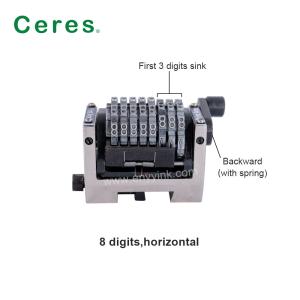 Wholesale Horizontal Numbering Machine Gto52 8 Digits Backward Offset from china suppliers