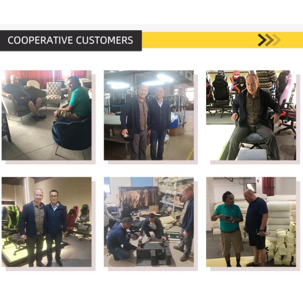 Customized Boutique Metal Flat Table Gaming Desk with Other Surface Material in Blue