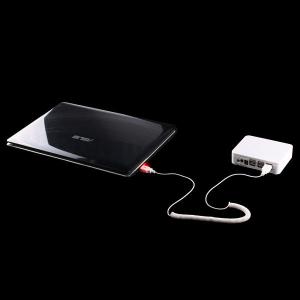 China 6-port alarm system for laptop computer anti theft display security cable locker on sale