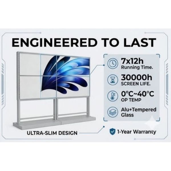 55 Inch 4K Resolution Ultra-Clear Transparent OLED splicing module for Stunning Digital Advertising Display