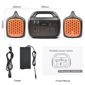 Fast Charging Portable Power Station For Cell Phones Laptop Computers 200V 110V
