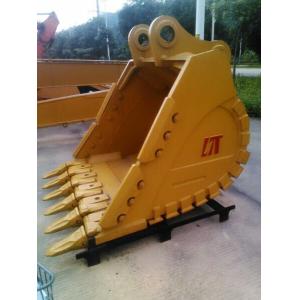 Hardox450 High Strength Alloy Excavator Rock Bucket For PC