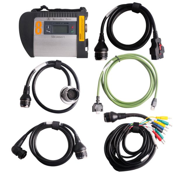 MB SD Connect Compact 4 Star Diagnosis with multi-language Auto Diagnostics