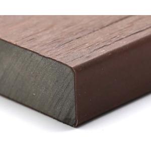 Wholesale Thick Capped Orange / Brown WPC Solid Deck With Co - Extruded Technique from china suppliers