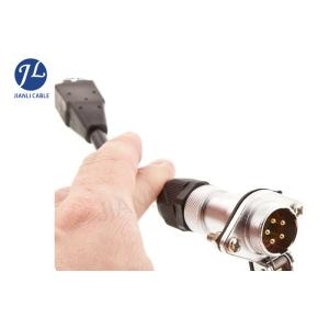 Trailer Rear Backup Camera Extension Cable With 5 Pin Connect Plastic Socket