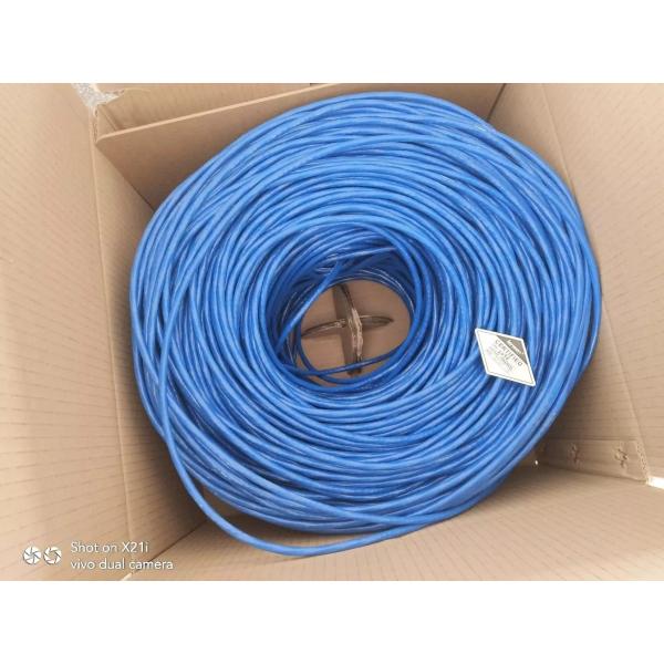 HDPE Insulation Lan Cable Cat5e UTP Cable Optional Jacket Copper Clad Aluminum