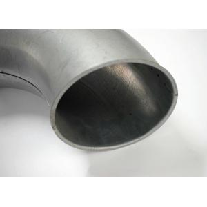 Galvanized Steel Dust Extraction Pipe 90 Degree Pressed Bends For Ventilation