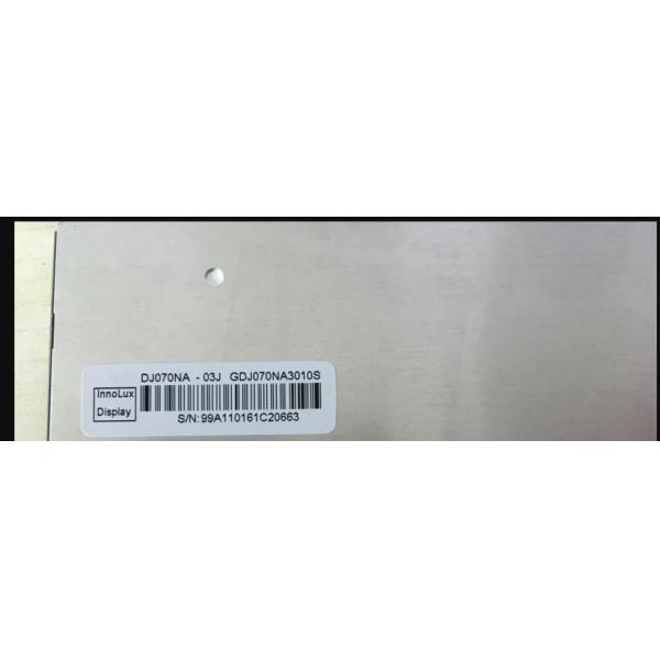 DJ070NA-03J Innolux 7.0" 800(RGB)×480 750 cd/m² INDUSTRIAL LCD DISPLAY