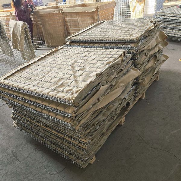 Quality Galvanized Welded Wire Mesh Defensive Barrier Security Gabion Wall for sale
