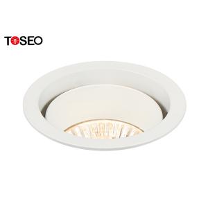 Round 76mm Recessed Mounted LED Downlight Fixture Pure Aluminium