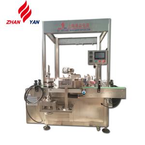 7.5KW Hot Melt Glue Labeling Machine , Round Bottle Sticker Labeling Machine