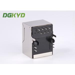 Shield RJ45 Modular Jack Female Magnetic Network Port With Lan Transformer