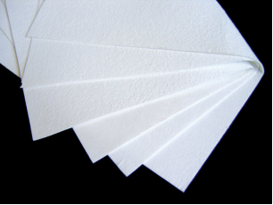 High Temp 1430°C Refractory Ceramic Fiber Paper Thermal Insulation Low Conductivity