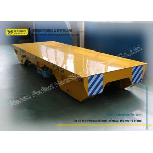 Wholesale Handling system for Manufacturing Industry Rail Transfer Cart , yellow from china suppliers
