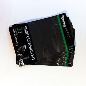 Premium Stand Up Bags With Clear Window For Shoe Cleaning Kits Packaging With