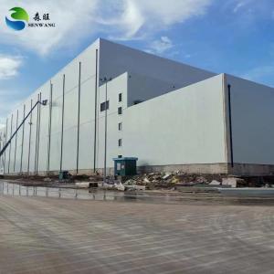 Custom Steel Structure Warehouse with PU Sandwich Wall Cladding