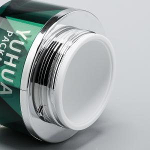 Custom 50G Body Cream Jars Luxuyr Empty Acrylic Double Wall Cosmetic Jars With