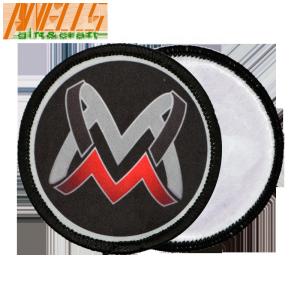 Clothing Custom Sublimated Patches Heat Transfer Printing PMS Color