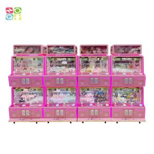Adjustable Win Rate Claw Crane Machine 4 Players Mini Claw Arcade Game