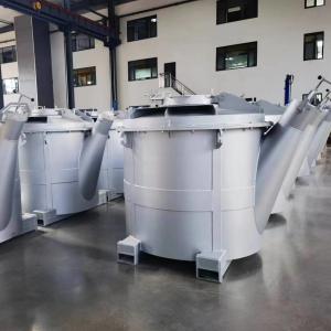 Customized Temperature Range Molten Aluminum Transfer Ladles With Smooth Surface