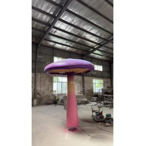 Fiberglass Vison Waterparks Playground Equipment Spray mushroom Aqua Play For