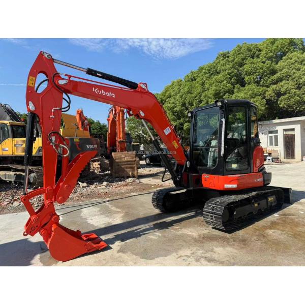 Mini KUBOTA KX165 Second Hand Digger Crawler Type Moving