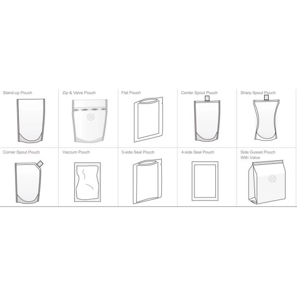 Doypack Packing Machine with Zipper Pouch & Spout Pouch Function