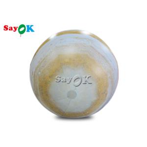 0.25mm PVC 60 Inches Inflatable Saturn Planet Balloons For Educational