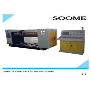 SS 304 Corrugated Board Cutting Machine , Auto Rotary Die Cutting Equipment