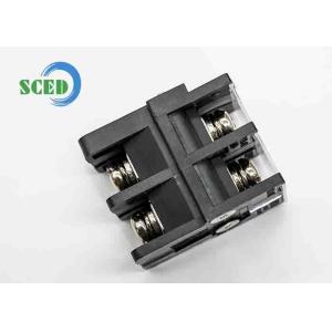 12.2mm Terminal Width Feed Through Terminal Block with Right Angle Wire Inlet