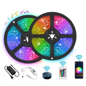 50ft Hyrion RGB Wifi Smart Led Strip Lights