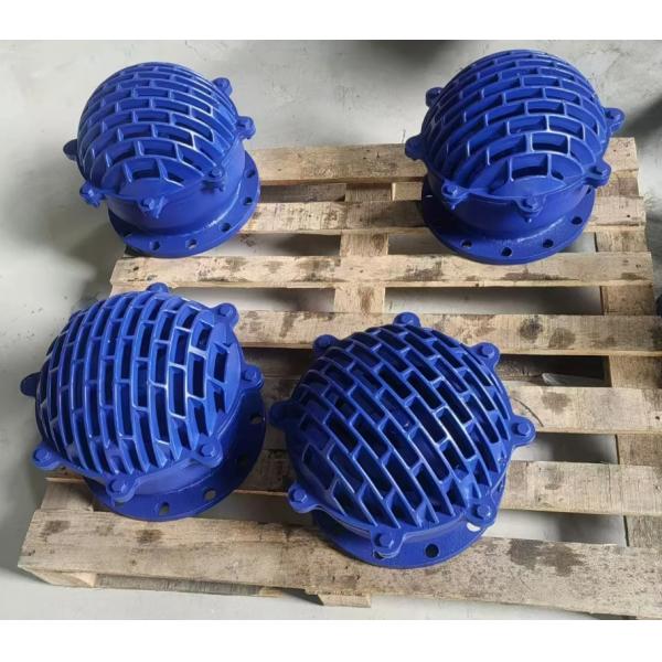 BS4504 flange end ductile iron foot valve