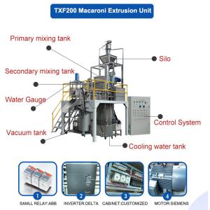 Customization Automatic Macaroni Pasta Grain Food Wheat Flour Production Line