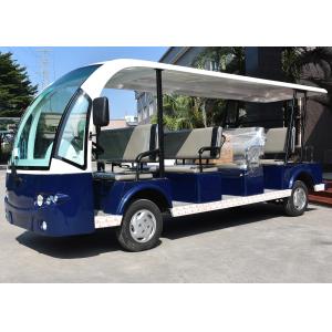 Left Hand Drive 5kw DC Motor Low Noise Electric Sightseeing Car With 11 Sofa