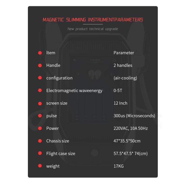 EMT-8 Body Contouring EMS Sculpting Machine Equipment Weight Loss Muscle Stimulation