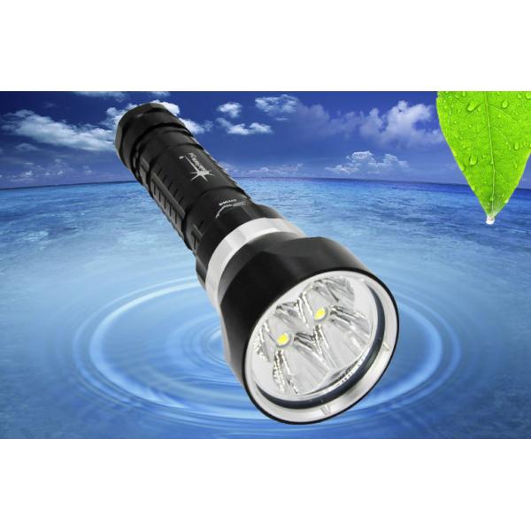Professional Underwater 100m LED Dive Torch 6500k Underwater Flashlight
