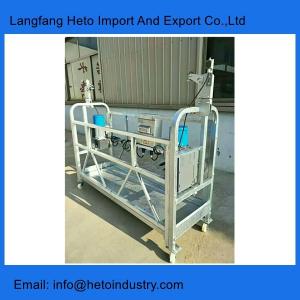 Wholesale Good quality building cleaning cradle vietnam 7.5 meters ZLP800 painting steel temporary gondola from china suppliers