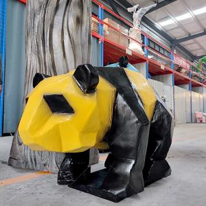 Lifelike Panda Model Customization Unique Shape For Theme Park