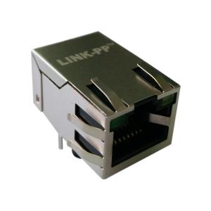 Wholesale ARJE-0028 Magnetic Rj45 With Integrated 10/100Base-T Connectors With LED from china suppliers