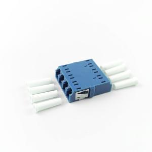 Space-Saving FTTH Solutions Standard Flange Earless Square LC UPC Optic Fiber