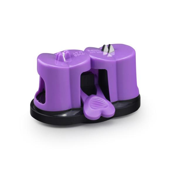 Quality Super Strong Two Step Knife Sharpener Gadget With Tungsten And Ceramic for sale