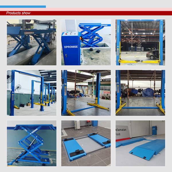 Single Post Car Lift Vehicle Lift Safe Work Shop Equipment That Can Be Moved