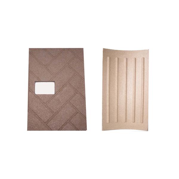 400-1200kg/m3 Vermiculite Fire Brick Board , Multipurpose Fireplace Insulation