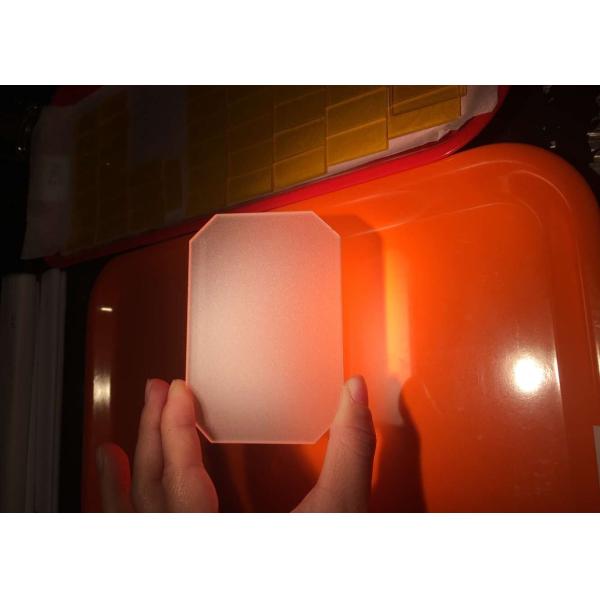 Borosilicate 180# Polished Glass Light Guide Plate High temperature 3.2mm