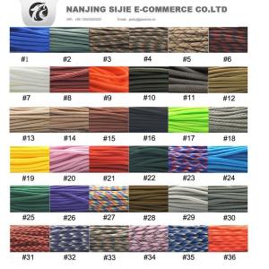 100ft Reflective 7 Strand Paracord 4mm Polyester Paracord 550 Diameter 4mm