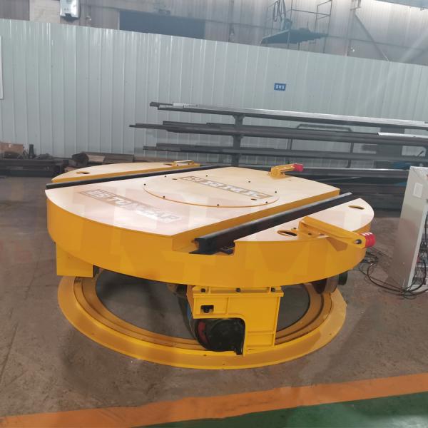 20Ton Turntable Electric Transfer Cart For Track Car Turning