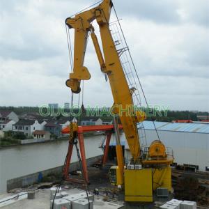 100t Deck Hydraulic ABS Offshore Knuckle Boom Crane