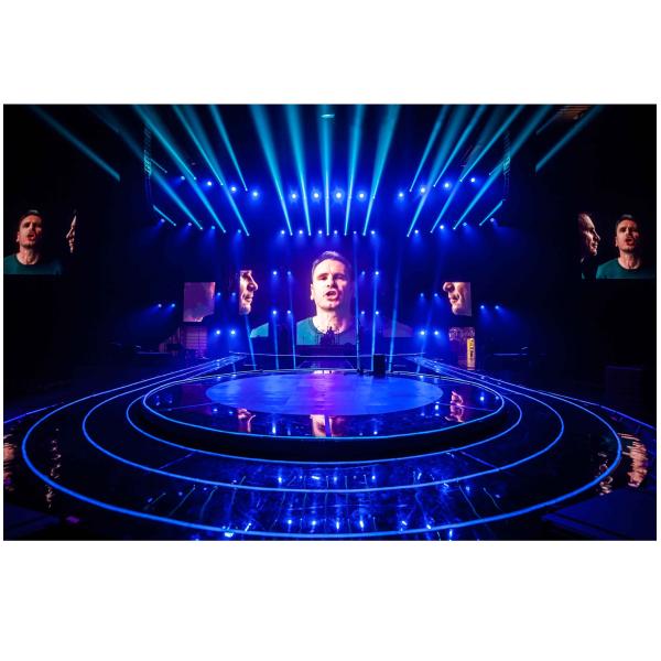 3.1m Holo Gauze Screen , 3D Holographic Mesh Screen Creates Image Floating In