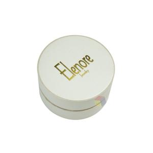 Hot Stamping Compact Recycled Cardboard Jewelry Boxes With Foam Tray