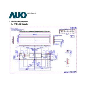 Wholesale 20.3 inch Bar LCD Screen Wide Viewing Angle IPS TFT Panel with 3840 RGB × 720 Resolution from china suppliers